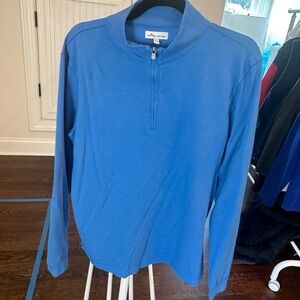 Peter Millar Men’s Lightweight Quarter Zip - Medium